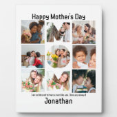 Benutzerdefiniertes Geschenk für Mama Mütter Tag 9 Fotoplatte (Vorderseite)