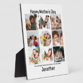 Benutzerdefiniertes Geschenk für Mama Mütter Tag 9 Fotoplatte (Seite)
