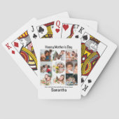 Benutzerdefiniertes Geschenk für Mama Mütter Tag 9 Spielkarten (Rückseite)