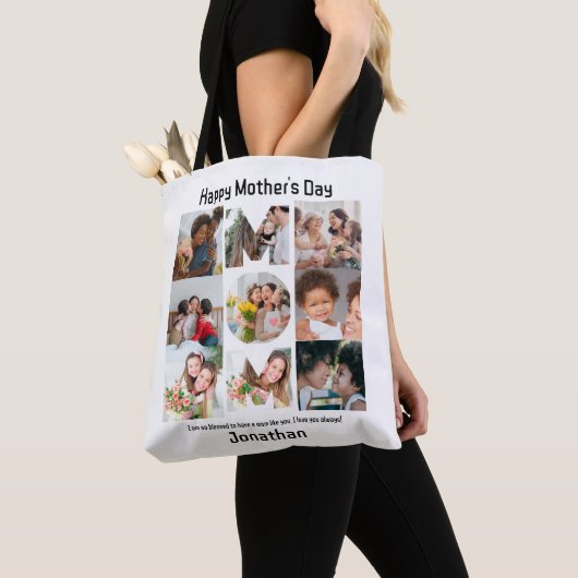 Benutzerdefiniertes Geschenk für Mama Mütter Tag 9 Tasche (Von Nahem)