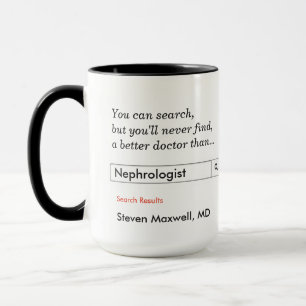 Benutzerdefiniertes Geschenk für Nephrologe Tasse