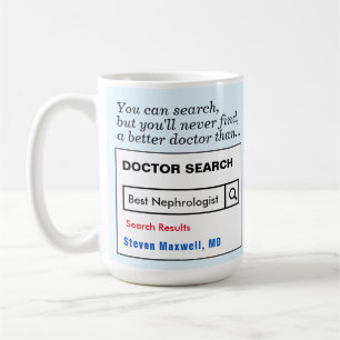 Benutzerdefiniertes Geschenk für Nephrologistische Kaffeetasse