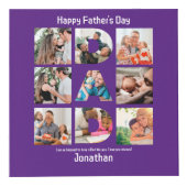 Benutzerdefiniertes Geschenk für Vater Väter Tag 1 Würfel (Vorderseite)