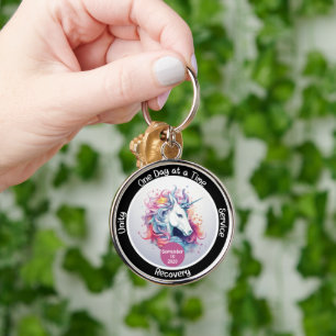 Benutzerdefiniertes Geschenk zum Meilenstein der N Schlüsselanhänger