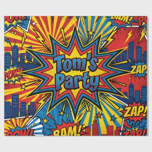 Benutzerdefiniertes Geschenkpapier (Flach)