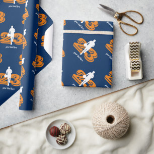 Benutzerdefiniertes Geschenkpapier für Basketballs