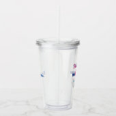 Benutzerdefiniertes Geschlecht bei rosa oder blaue Acryltrinkbecher (Rechts)