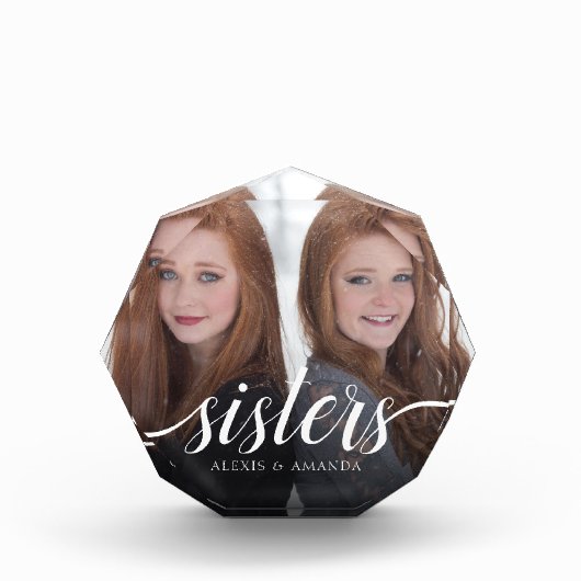 Benutzerdefiniertes Geschwister Sisters Foto Handw (Vorderseite)