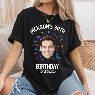 Benutzerdefiniertes Gesicht 10. 20. 30. 40. 50. Ge T-Shirt