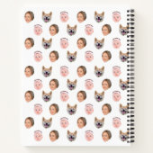 Benutzerdefiniertes Gesicht, benutzerdefiniertes F Notizblock (Rückseite)