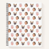 Benutzerdefiniertes Gesicht, benutzerdefiniertes F Notizblock (Vorderseite)