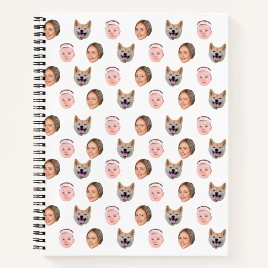 Benutzerdefiniertes Gesicht, benutzerdefiniertes F Notizblock (Vorderseite)