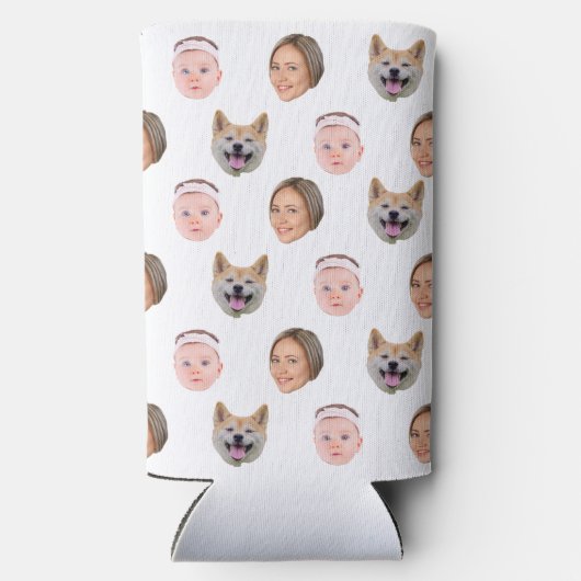 Benutzerdefiniertes Gesicht, benutzerdefiniertes F Selters Dosenkühler (Rückseite)