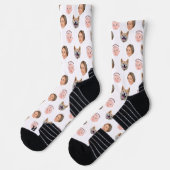 Benutzerdefiniertes Gesicht, benutzerdefiniertes F Socken (Links)