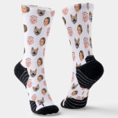 Benutzerdefiniertes Gesicht, benutzerdefiniertes F Socken (Gewinkelt)