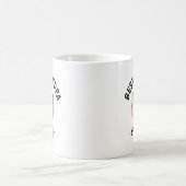 Benutzerdefiniertes Gesicht Bester Opa von Par  Kaffeetasse (Mittel)