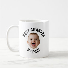 Benutzerdefiniertes Gesicht Bester Opa von Par Kaffeetasse