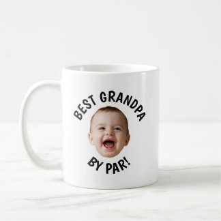 Benutzerdefiniertes Gesicht Bester Opa von Par Kaffeetasse