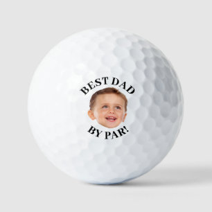 Benutzerdefiniertes Gesicht Bester Papa von Par Ne Golfball