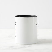 Benutzerdefiniertes Gesicht Bester Vater von Par  Tasse (Zentrum)