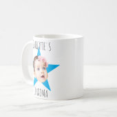 Benutzerdefiniertes Gesicht Einzigartiges Bürogesc Kaffeetasse (Vorderseite Links)