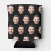 Benutzerdefiniertes Gesicht Geburtstagsfavoriten B Dosenkühler (Rückseite)