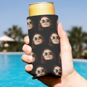 Benutzerdefiniertes Gesicht Geburtstagsfavoriten B Selters Dosenkühler