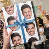 Benutzerdefiniertes Gesicht Geschenkpapier