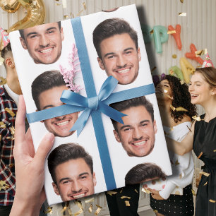 Benutzerdefiniertes Gesicht Geschenkpapier