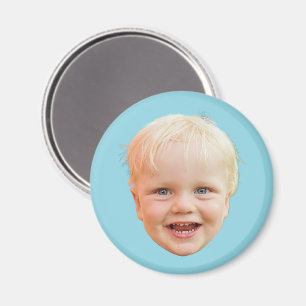 Benutzerdefiniertes Gesicht Personalisiertes Bild  Magnet