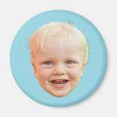Benutzerdefiniertes Gesicht Personalisiertes Bild  Magnet (Vorne)