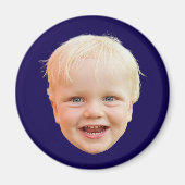 Benutzerdefiniertes Gesicht Personalisiertes Bild Magnet (Vorne)