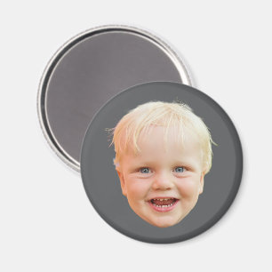 Benutzerdefiniertes Gesicht Personalisiertes Bild  Magnet