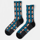 Benutzerdefiniertes Gesicht Socken (Links)