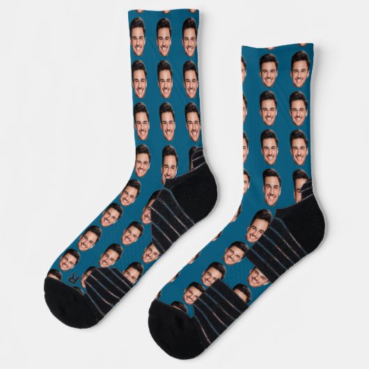 Benutzerdefiniertes Gesicht Socken (Links)