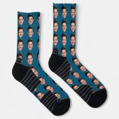 Benutzerdefiniertes Gesicht Socken (Rechts)