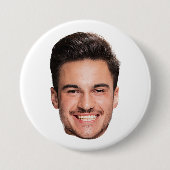 Benutzerdefiniertes Gesichtsfoto Button (Vorderseite)