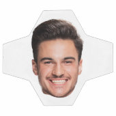 Benutzerdefiniertes Gesichtsfoto Fußball (Flach)