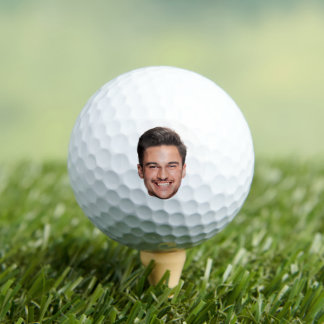 Benutzerdefiniertes Gesichtsfoto Golfball