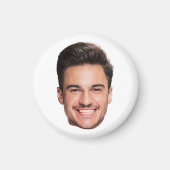 Benutzerdefiniertes Gesichtsfoto Magnet (Vorne)