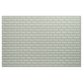 Benutzerdefiniertes Gewebe - Personalisierte Namen Stoff (Yard (91,4 cm))