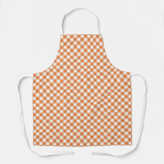 Benutzerdefiniertes Gingham-Muster in individuelle Schürze