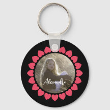 Benutzerdefiniertes Girl-Foto mit dem Zirkel des P