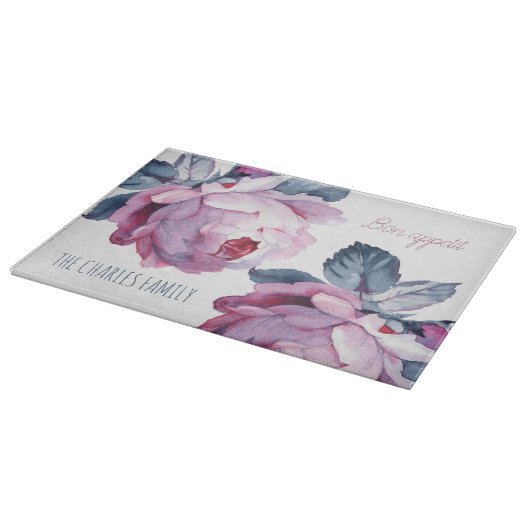 Benutzerdefiniertes Glaschopfbrett Hinzufügen eine Schneidebrett (Ecke)