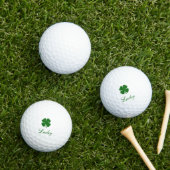 Benutzerdefiniertes Glücksklee Golfball (Insitu Gras)