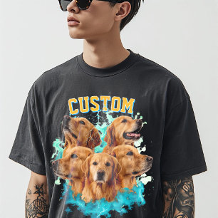 Benutzerdefiniertes Golden Retriever-Hundeliebhabe T-Shirt