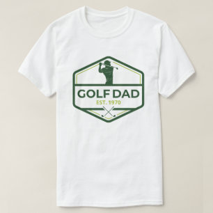 Benutzerdefiniertes Golf-Daddy-Est-Kundengeschenk T-Shirt