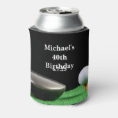 Benutzerdefiniertes Golf-Design Dosenkühler (Kanne Rückseite)