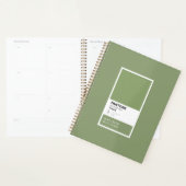 benutzerdefiniertes Green-Notebook | Personalisier Planer (Anzeige)