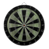 Benutzerdefiniertes Grunge-Grün-Spiel Dartscheibe (vorne)